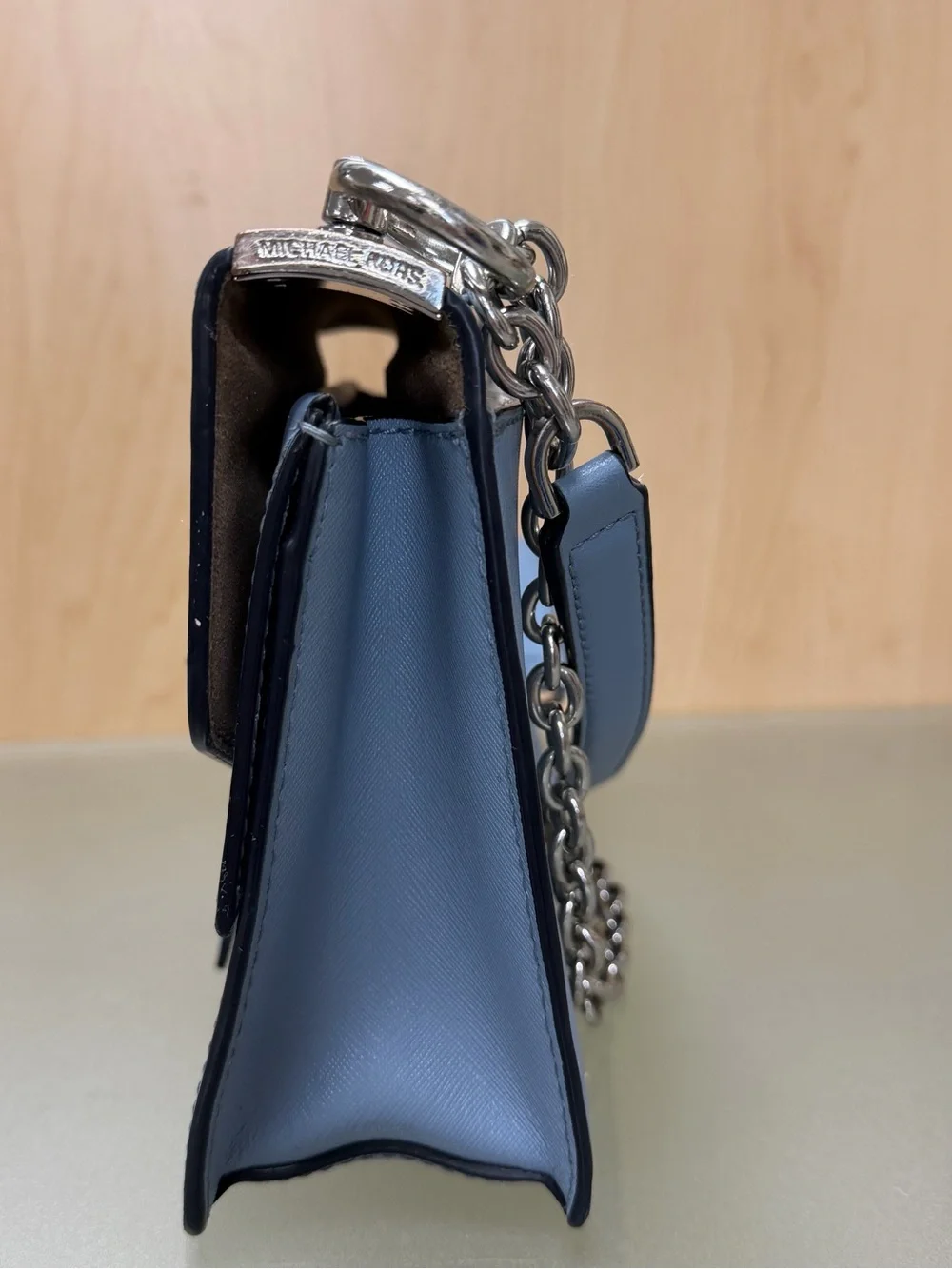 MICHAEL KORS Small Greenwich Crossbody Bag in Saffiano Leather
